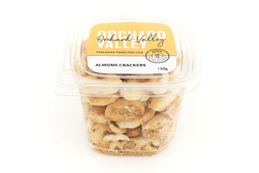 Orchard Valley Almond Crackers — a crunchy savoury snack