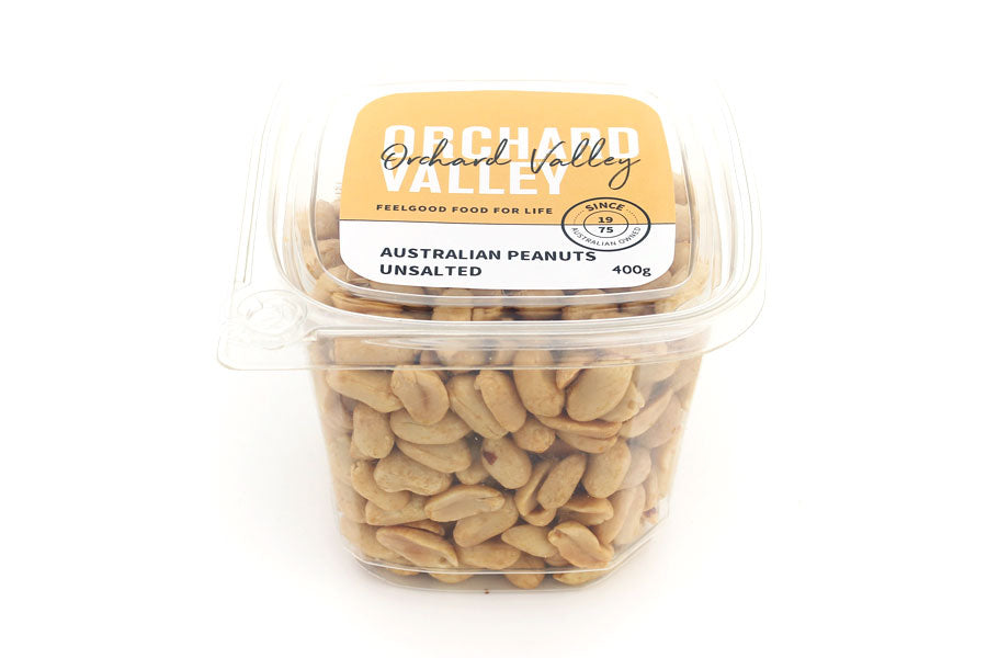 Orchard Valley Australian Roasted Peanuts Unsalted — premium nuts for snacking and baking