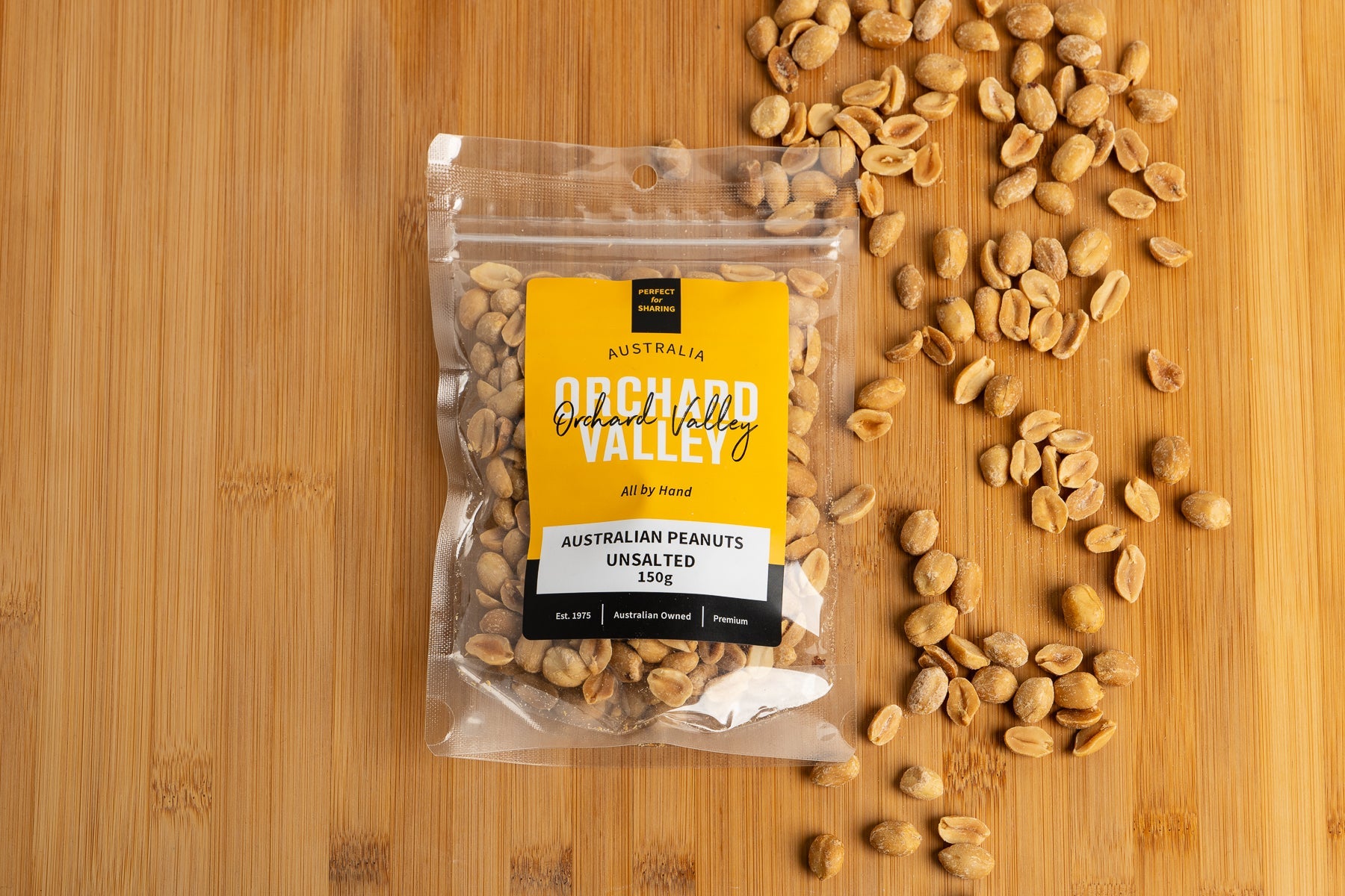 Australian Roasted Peanuts Unsalted
