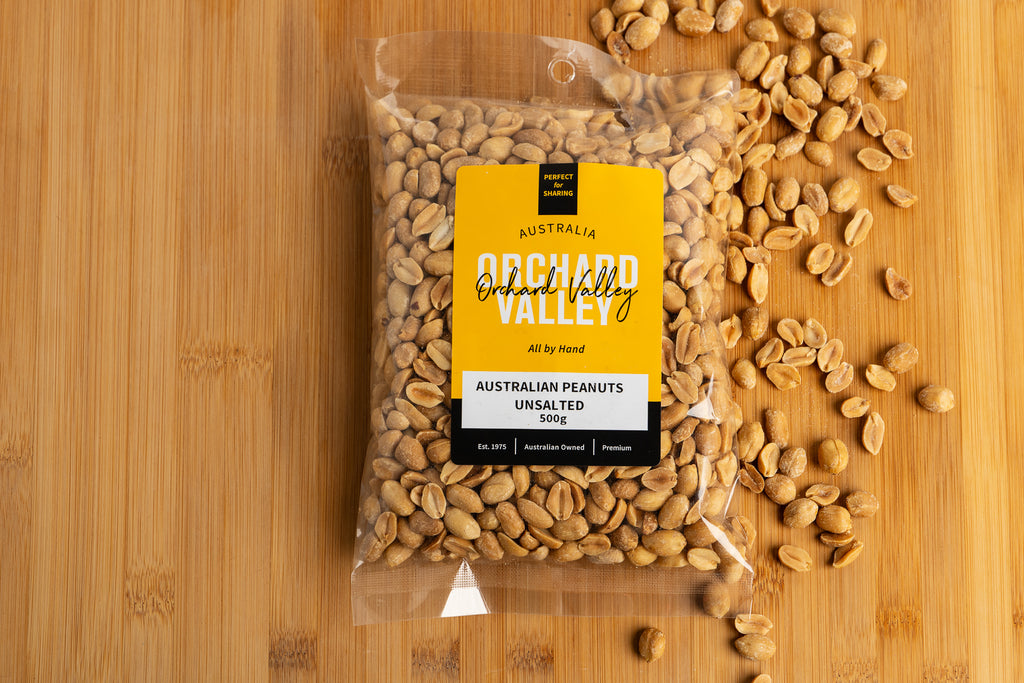 Australian Roasted Peanuts Unsalted