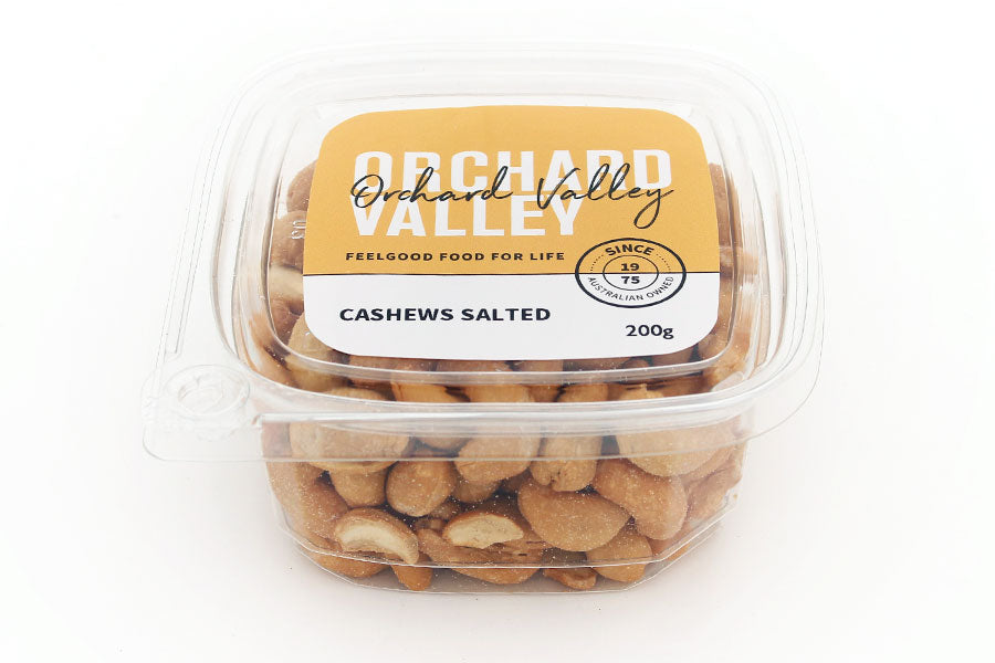 Orchard Valley Roasted Cashews Salted — premium nuts for snacking and baking