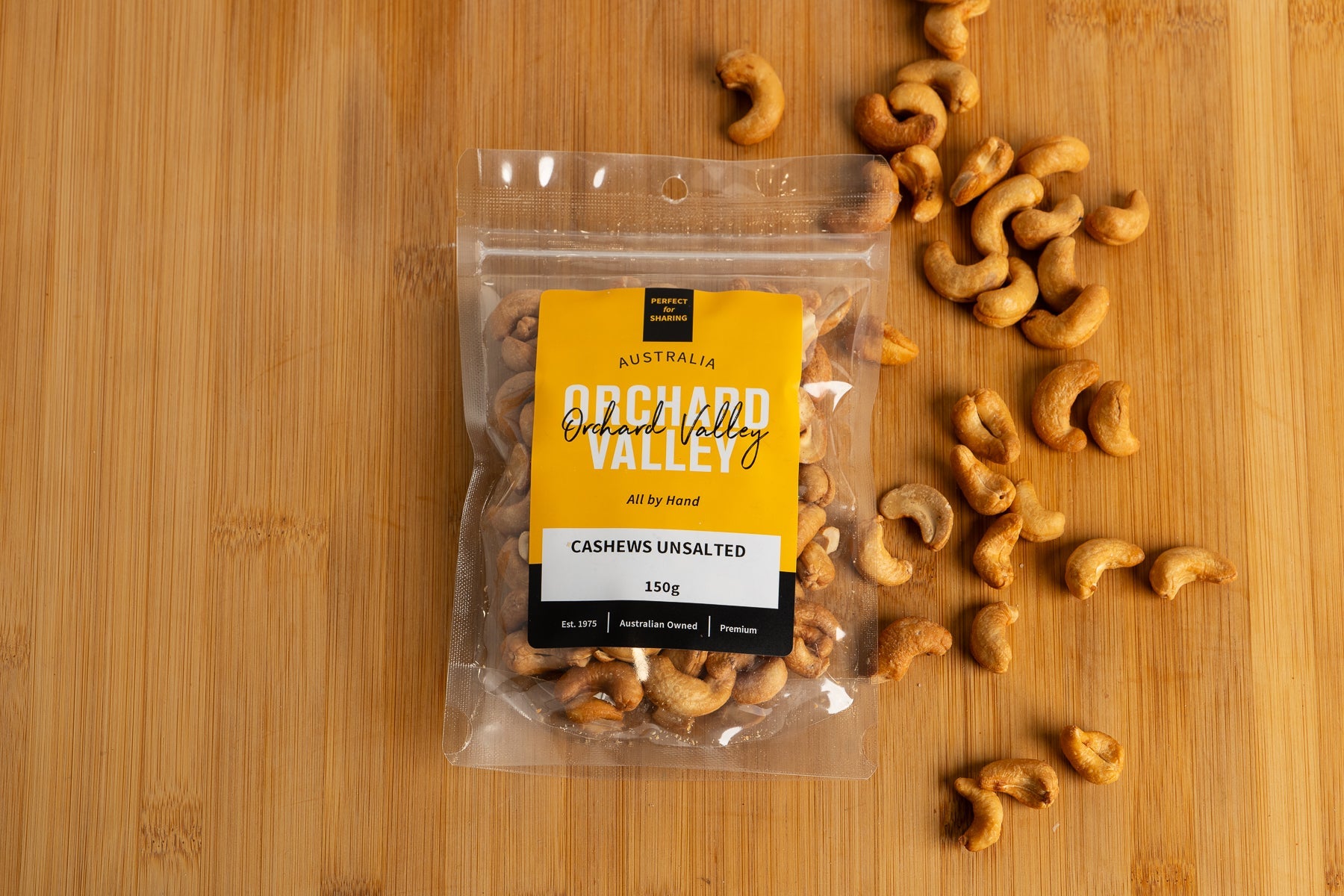 Roasted Cashews Unsalted