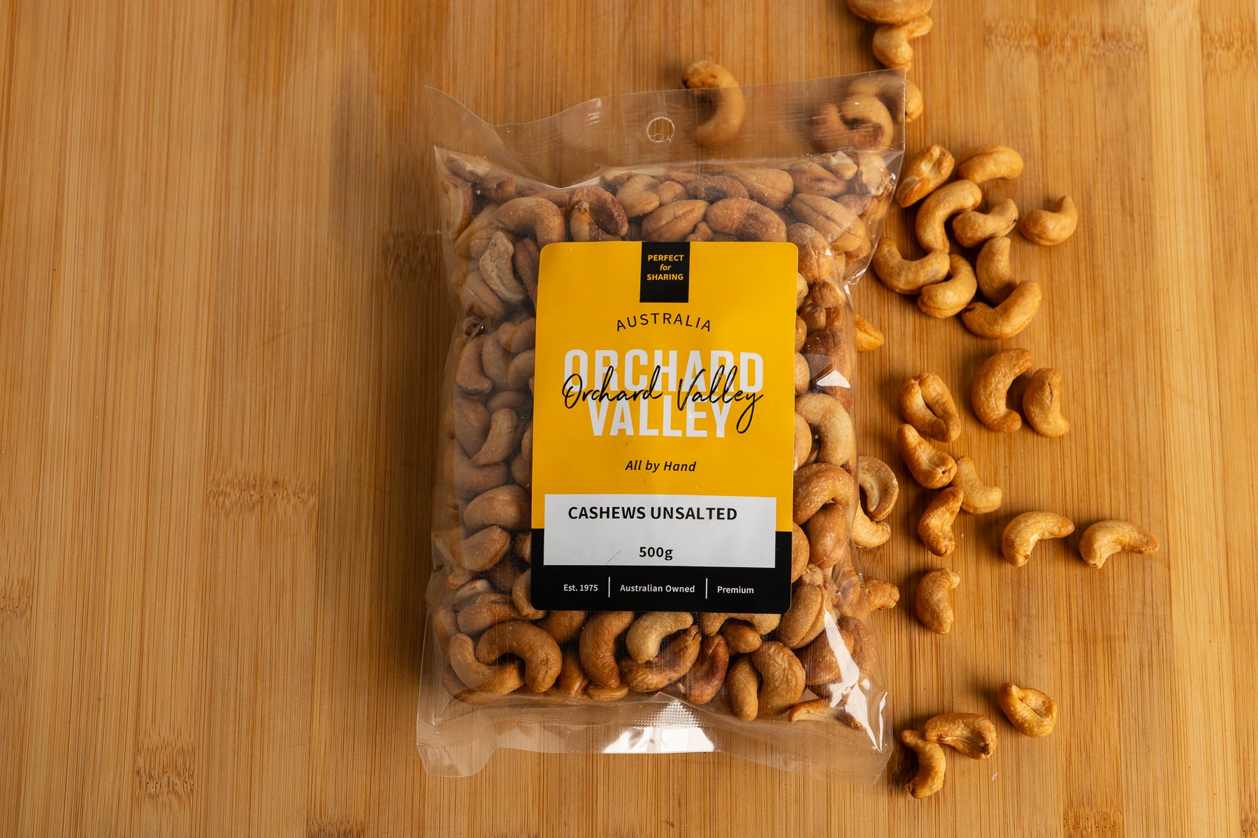 Roasted Cashews Unsalted