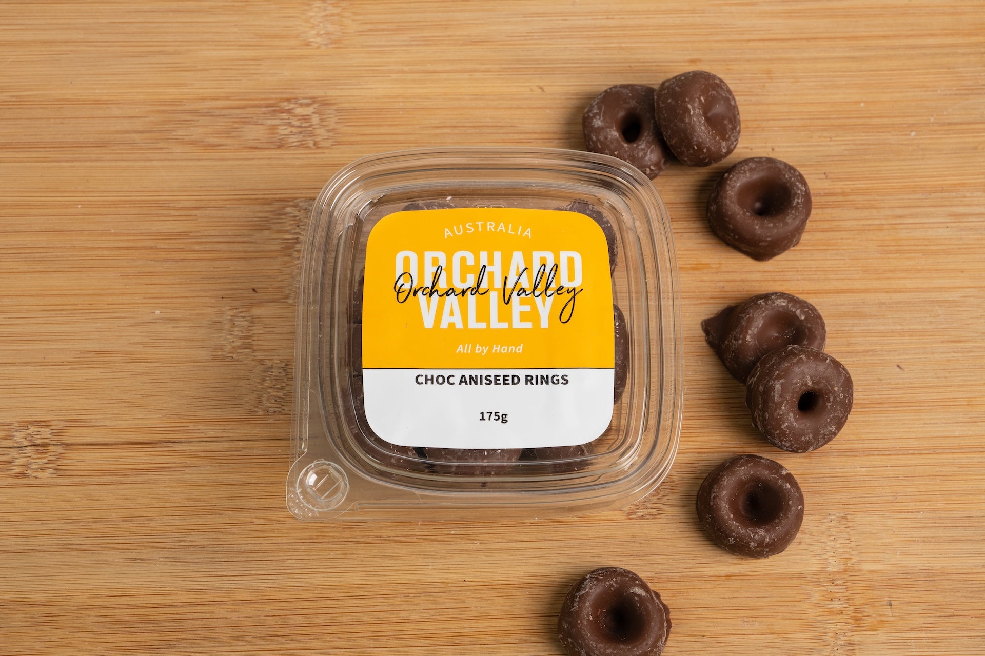Choc Aniseed Rings