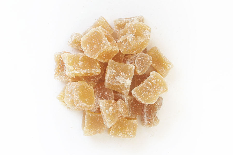 Orchard Valley Crystalised Ginger — candied glace fruit for baking and grazing