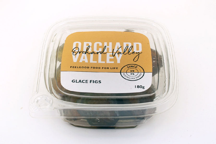 Orchard Valley Glace Figs — candied glace fruit for baking and grazing