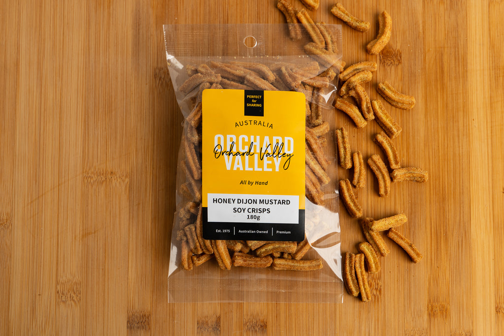 Honey Dijon Soy Crisps