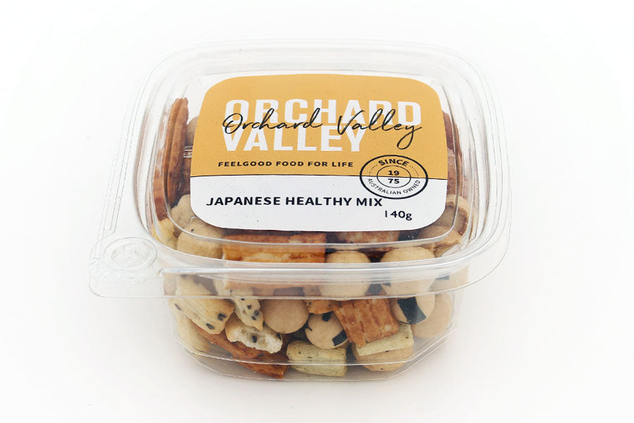 Orchard Valley Japanese Healthy Mix — a snack mix of nuts and fruit
