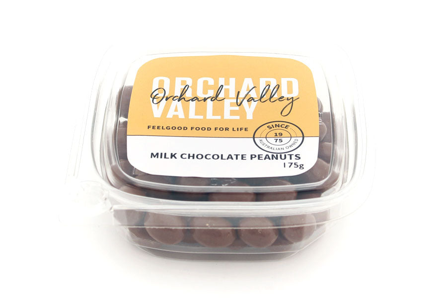 Orchard Valley Milk Chocolate Peanuts — a gourmet chocolate treat