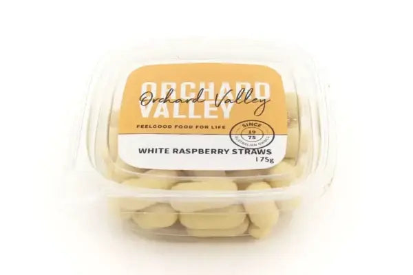 White Chocolate Raspberry Straws