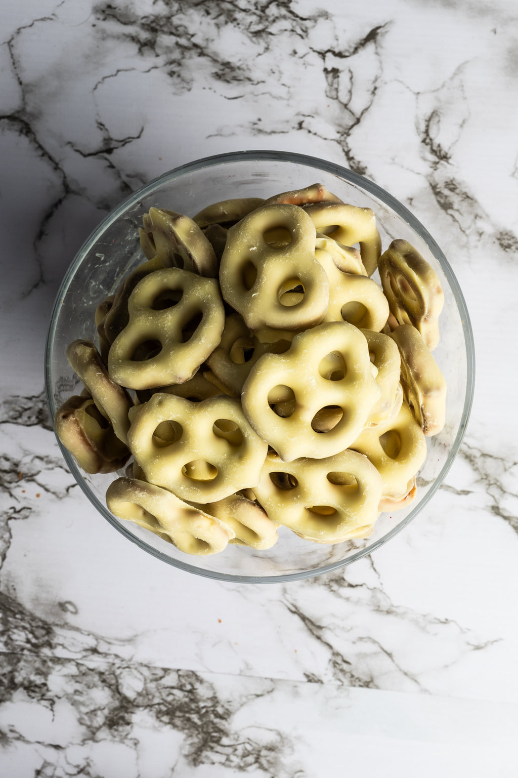 Orchard Valley White Chocolate Pretzels — a gourmet chocolate treat