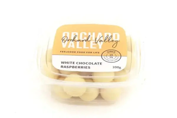 White Chocolate Raspberries