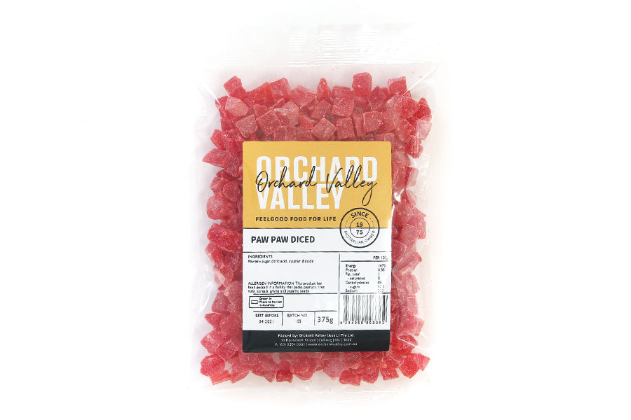 Orchard Valley Paw Paw Diced — naturally sweet dried fruit