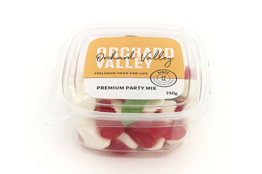 Orchard Valley Premium Party Mix — a classic lolly treat to share