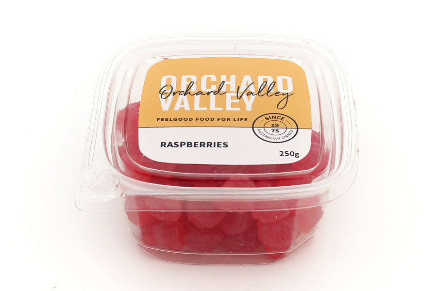 Orchard Valley Raspberries — a classic lolly treat to share