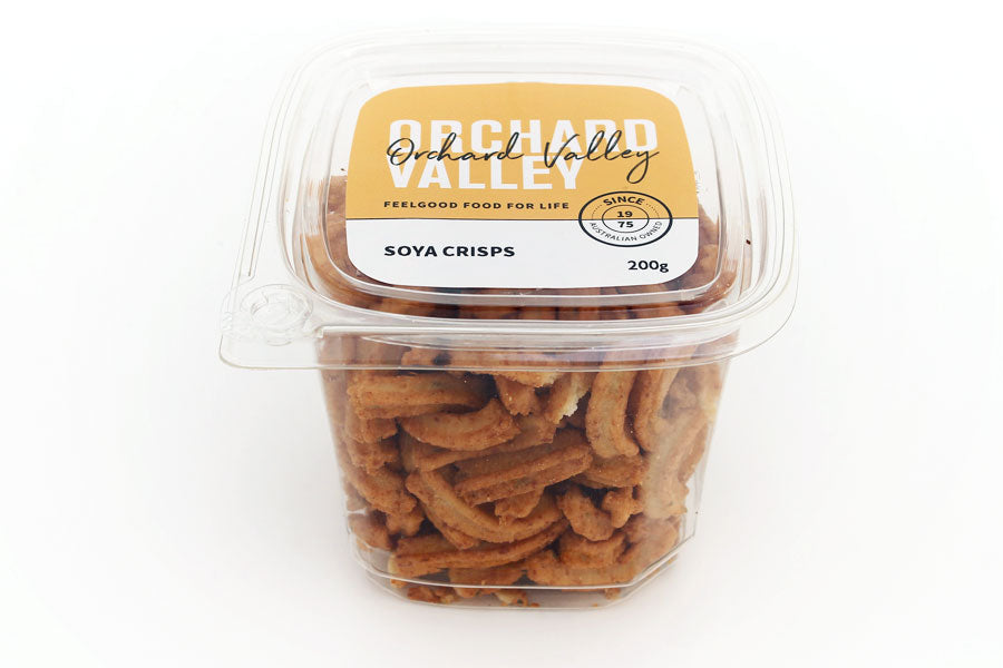 Orchard Valley Sweet Chilli Lime Soy Crisp — a crunchy savoury snack