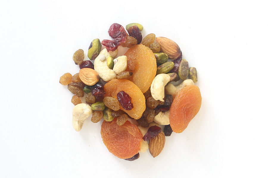 Orchard Valley Trail Mix — a snack mix of nuts and fruit