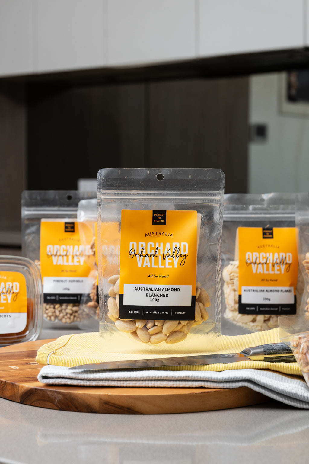 Orchard Valley Australian Almond Blanched — premium nuts for snacking and baking