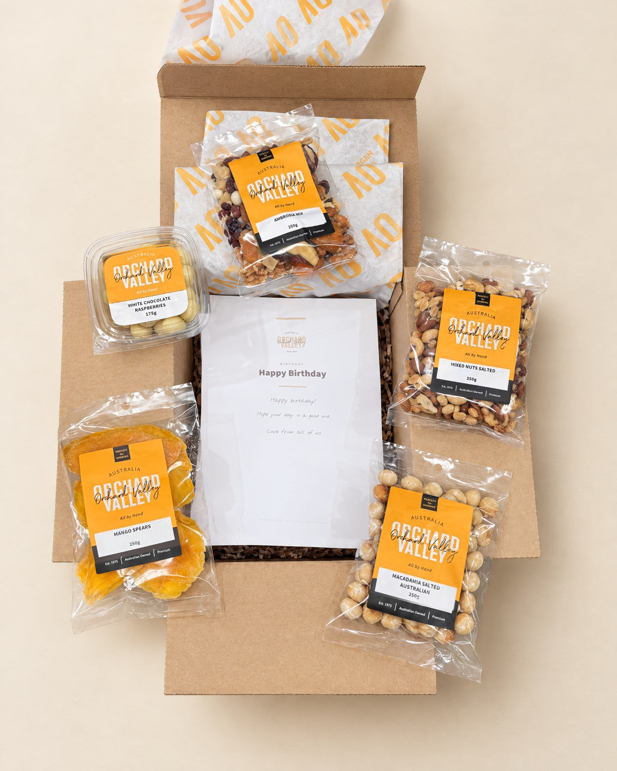 The Wine O'clock Box with its free printed card